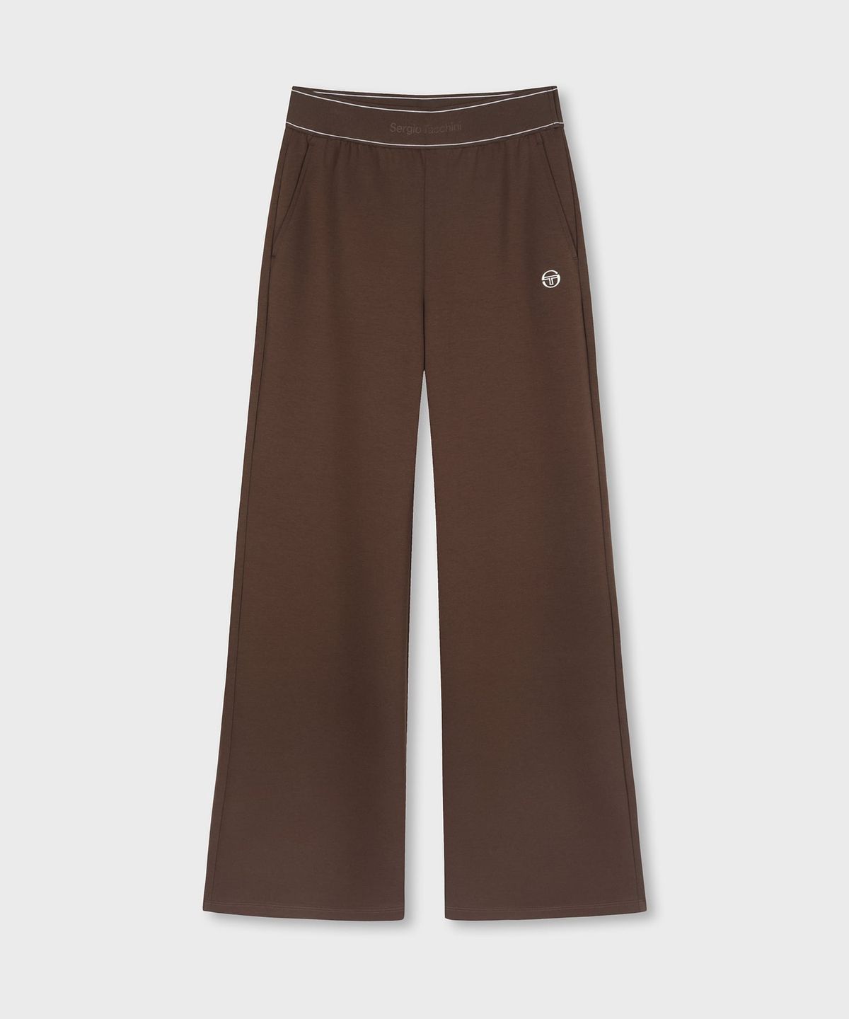 세르지오 타키니(SERGIO TACCHINI) W 쿠쉬라이트 하이웨이스트 부츠컷 팬츠 (D.Brown)