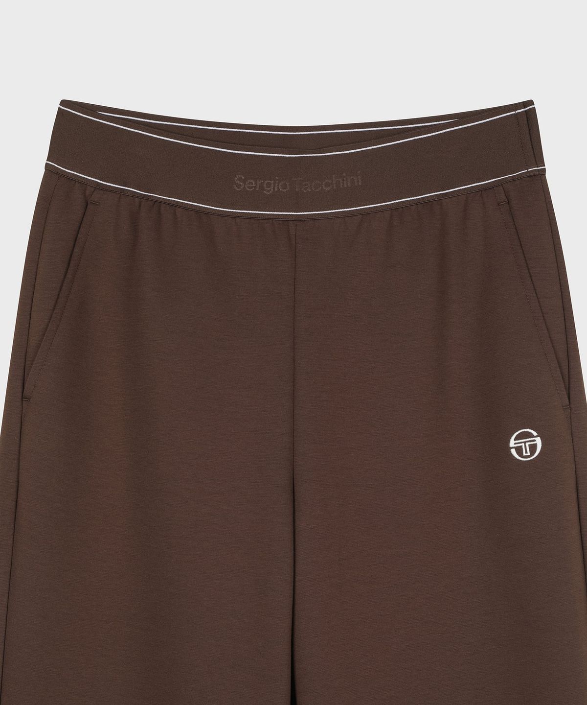 세르지오 타키니(SERGIO TACCHINI) W 쿠쉬라이트 하이웨이스트 부츠컷 팬츠 (D.Brown)
