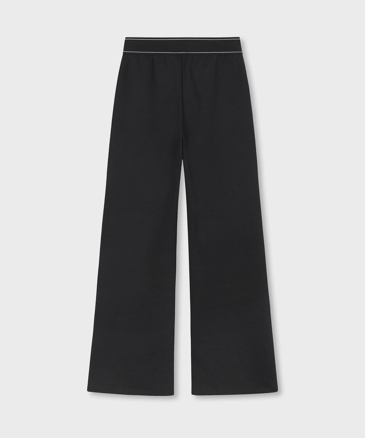 세르지오 타키니(SERGIO TACCHINI) W 쿠쉬라이트 하이웨이스트 부츠컷 팬츠 (Black)
