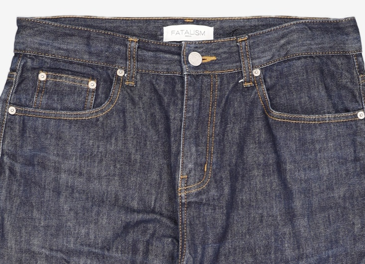 페이탈리즘(FATALISM) EVENT #0196 Minimal denim standard fit 48