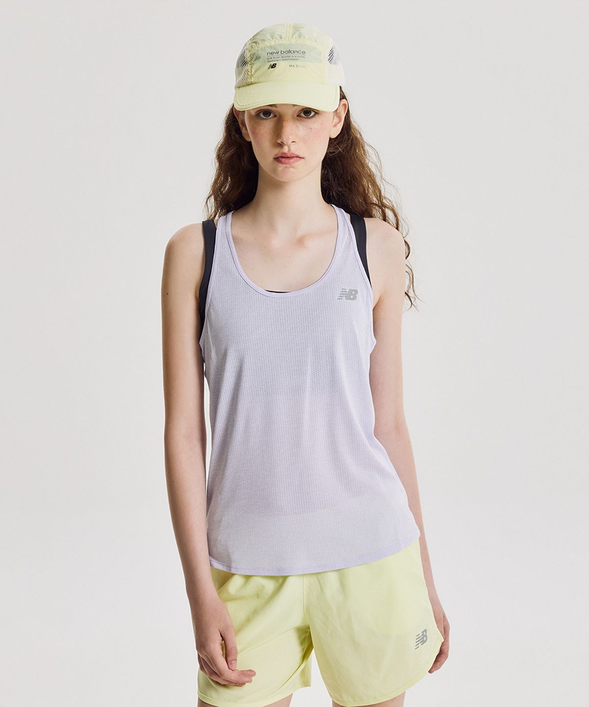 뉴발란스(NEW BALANCE) NBNGG36402 / WOMEN ATHLETIC 나시티 (L/PURPLE)