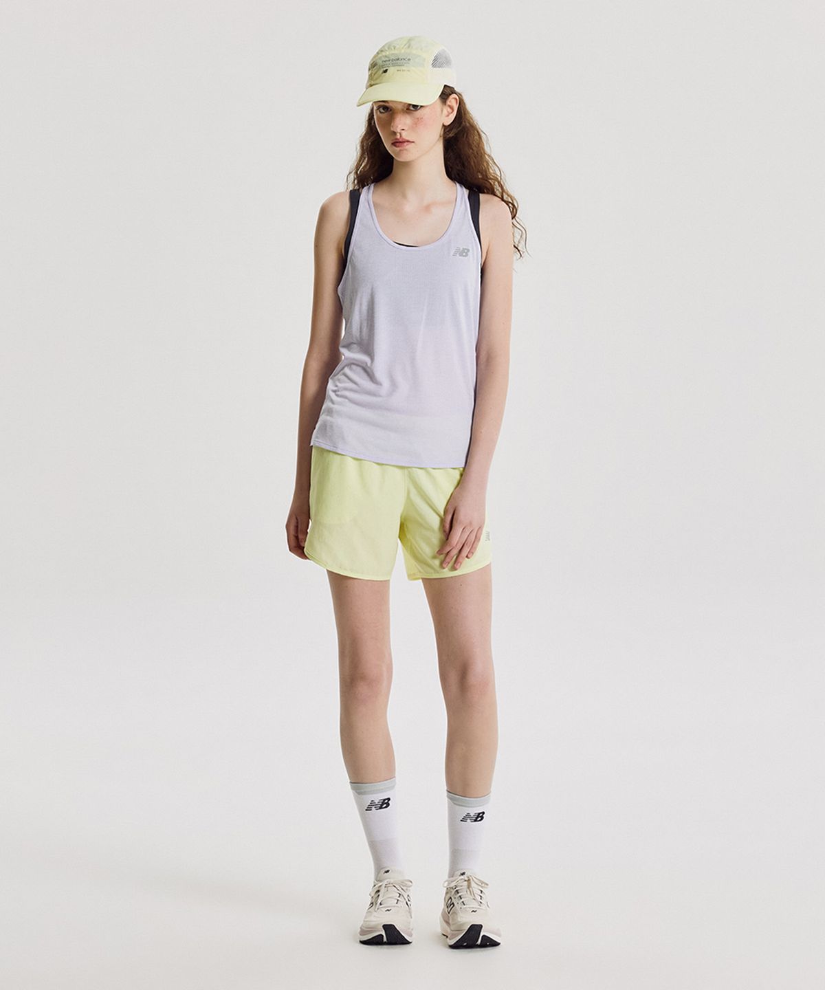 뉴발란스(NEW BALANCE) NBNGG36402 / WOMEN ATHLETIC 나시티 (L/PURPLE)