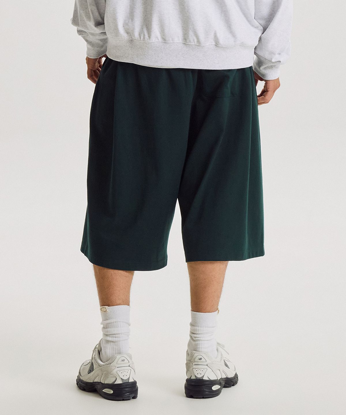 뉴발란스(NEW BALANCE) NBNVG31853 / UNI 모닝레이브 8부 쇼츠 (HUNTER)
