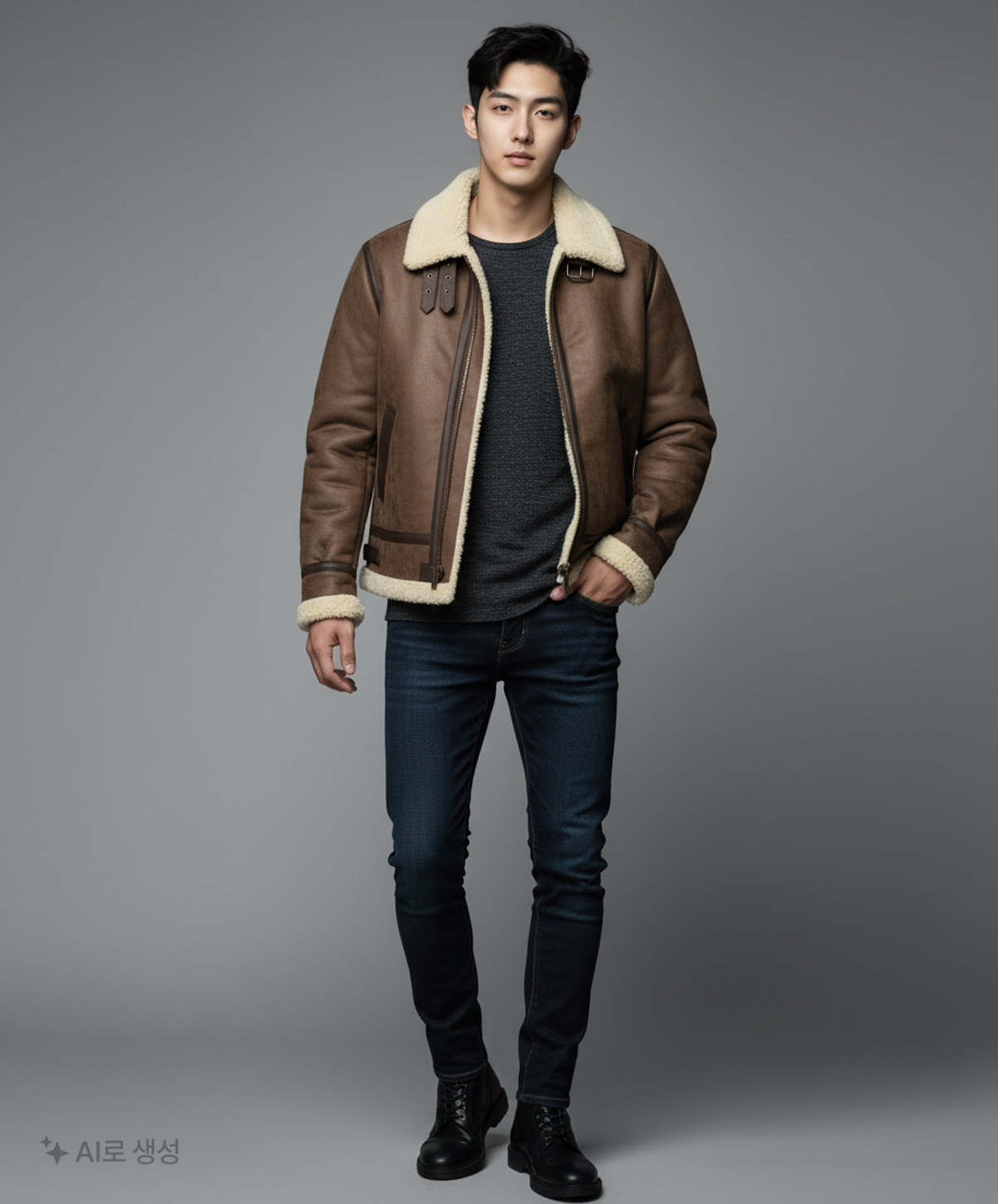 알파 인더스트리(ALPHA INDUSTRIES) 무스탕/퍼 S