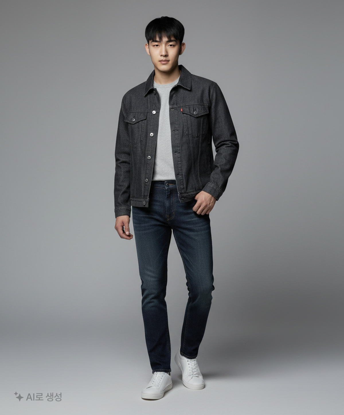 브랜디드(BRANDED) 데님/트러커 재킷 XL