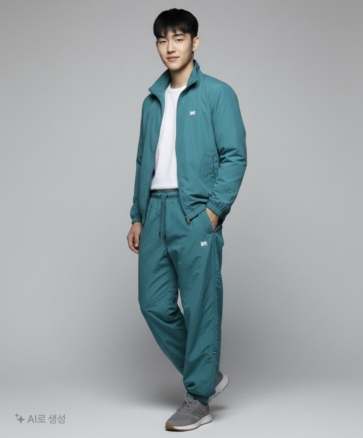 브라운브레스(BROWNBREATH) TAG NYLON PANTS - BLUEGREEN M