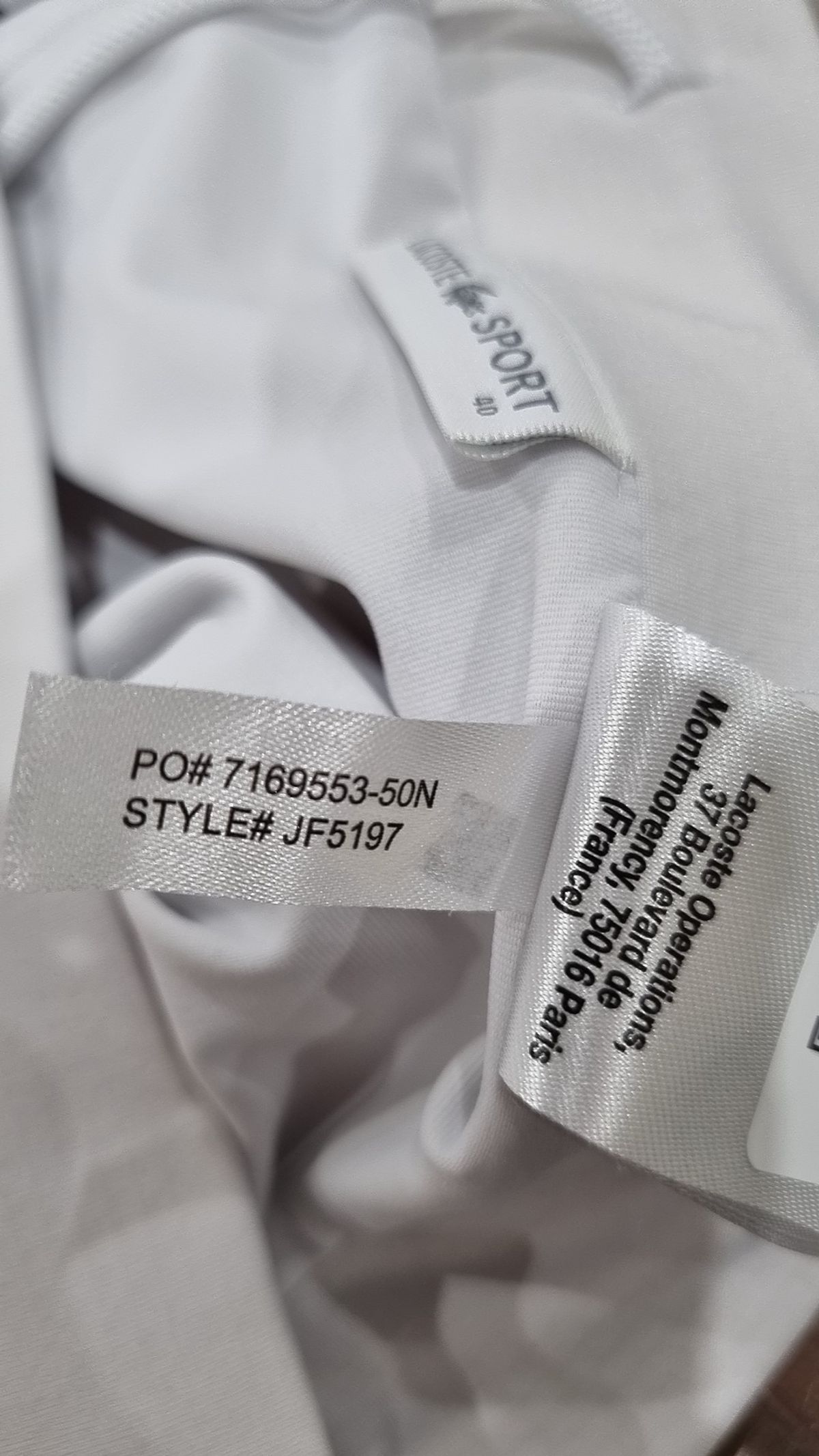 라코스테(LACOSTE) 미니스커트 40