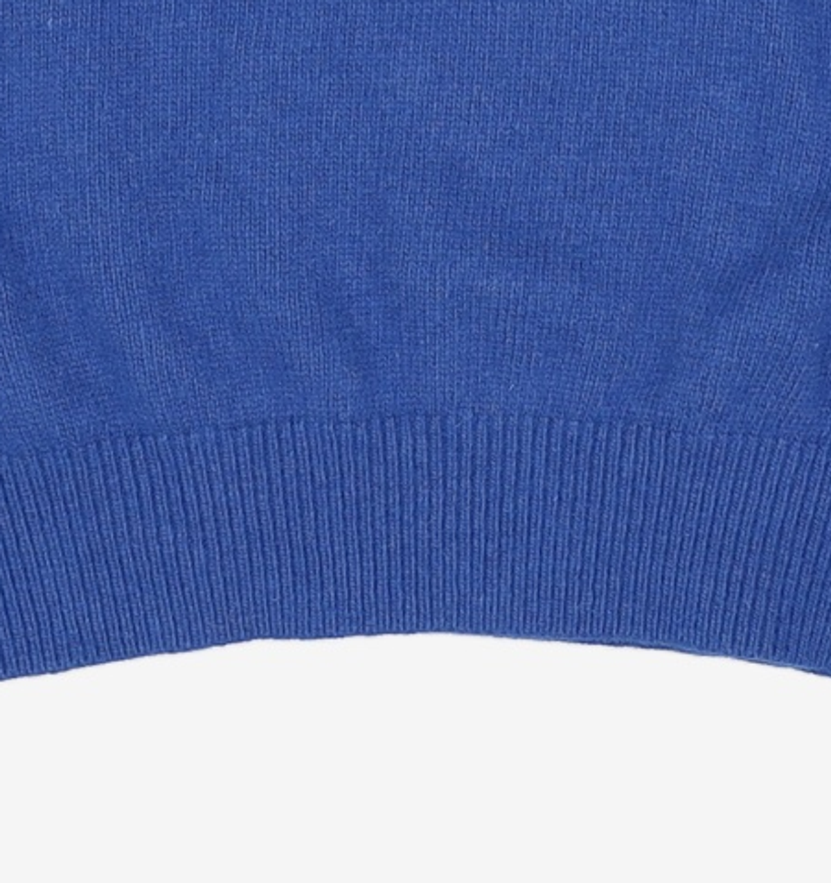 에이카화이트(AECA) AECA BIG LOGO WOOL KNIT-BLUE S