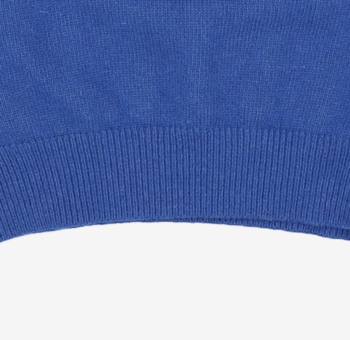 에이카화이트(AECA) AECA BIG LOGO WOOL KNIT-BLUE S