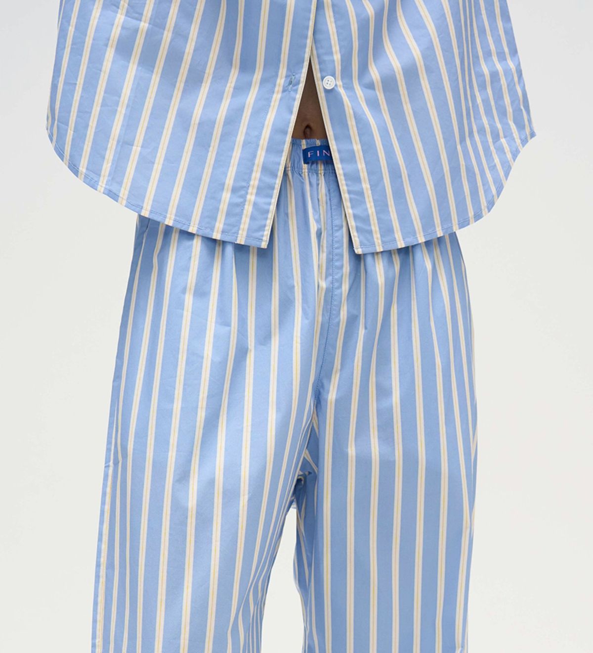 핀카(FINCA) BL107.0 원마일 팬츠_블루 레이어 스트라이프 2SIZES