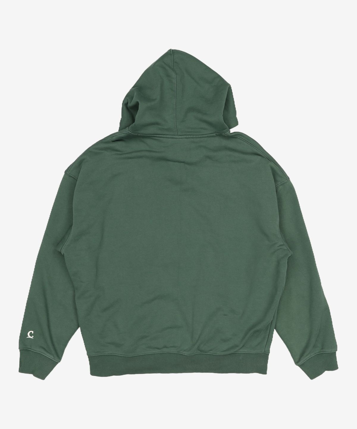 커버낫(COVERNAT) 아치 로고 드롭핏 후디 Green L