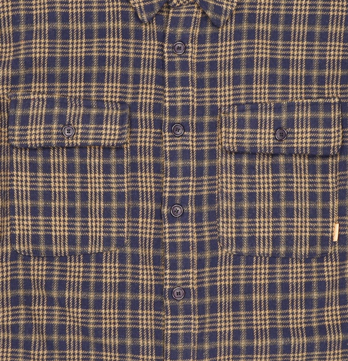 샌드 사운드(SAND SOUND) Flannel Checkered Shirt  Navy L