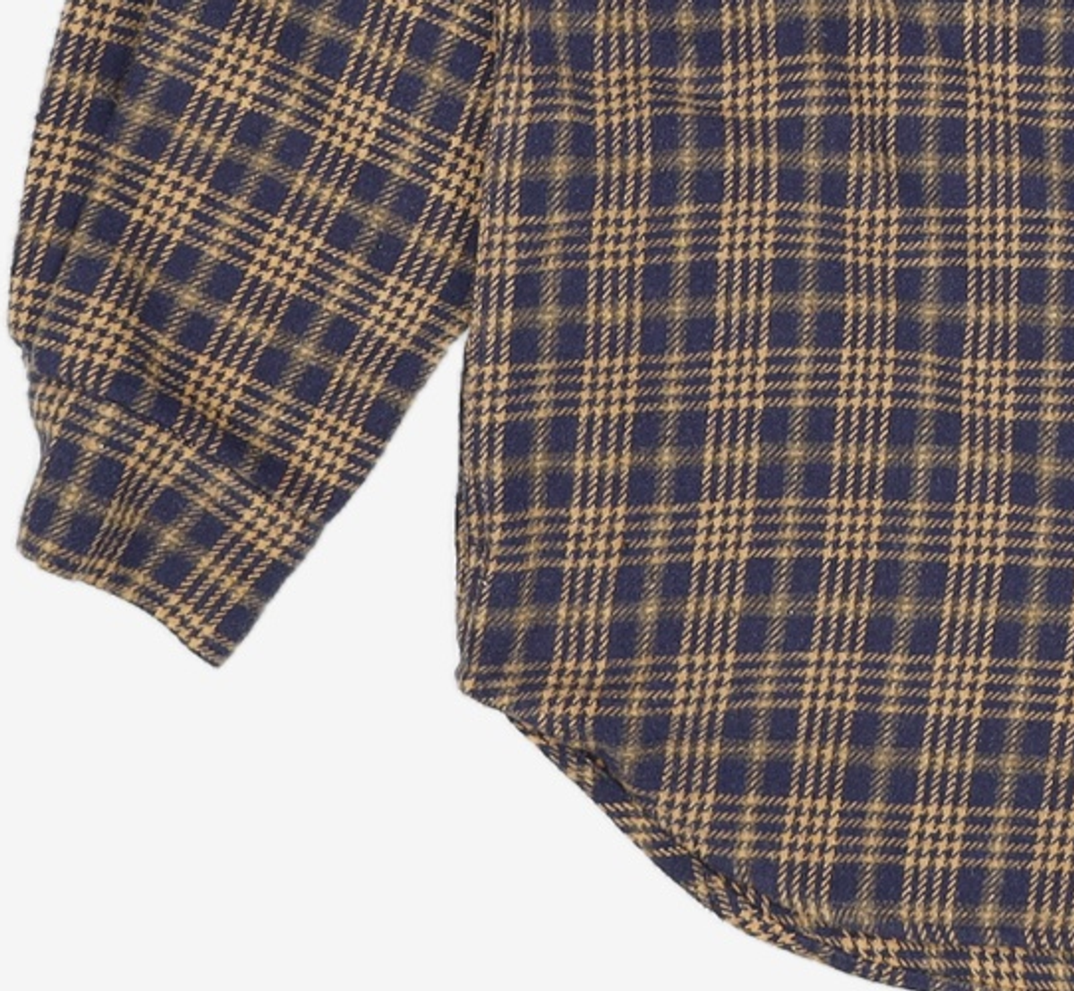 샌드 사운드(SAND SOUND) Flannel Checkered Shirt  Navy L