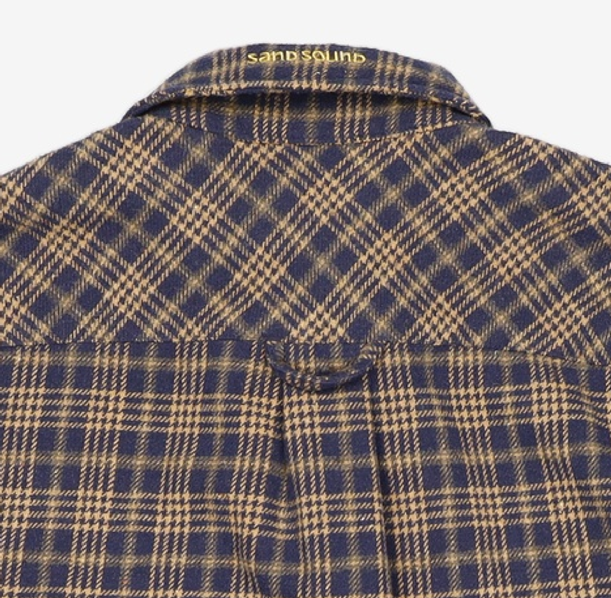 샌드 사운드(SAND SOUND) Flannel Checkered Shirt  Navy L