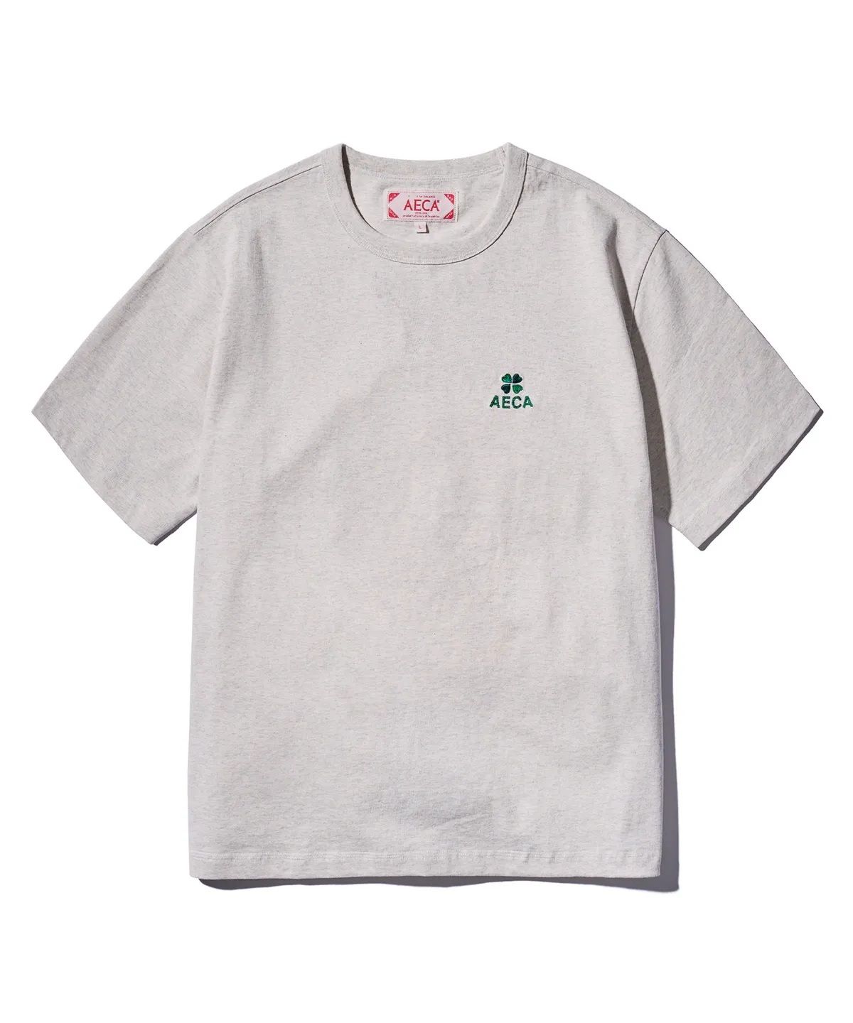 에이카화이트(AECA) [2PACK] EVERYDAY AECA CLOVER HALF SLEEVE TEE (8color)