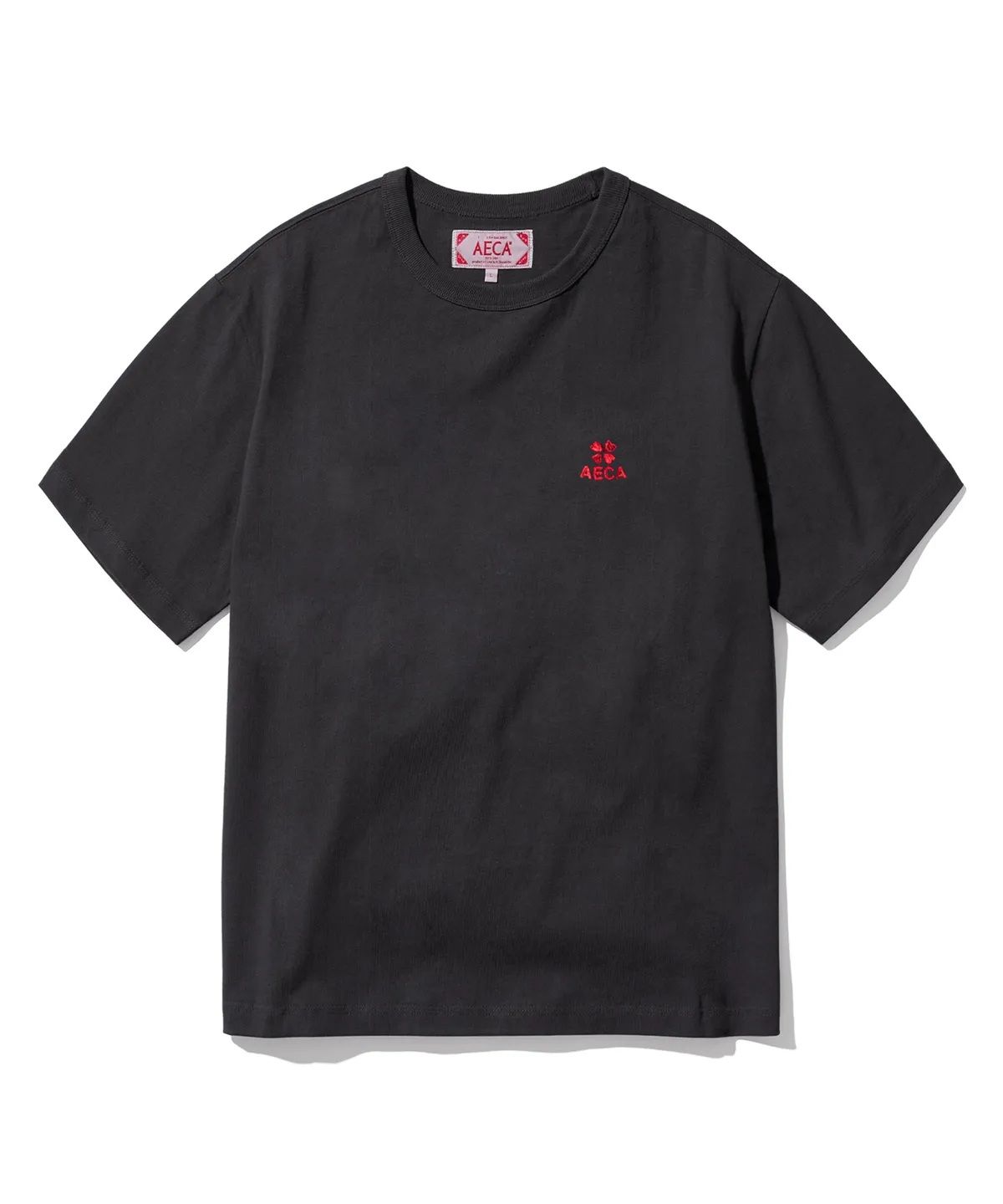 에이카화이트(AECA) [2PACK] EVERYDAY AECA CLOVER HALF SLEEVE TEE (8color)