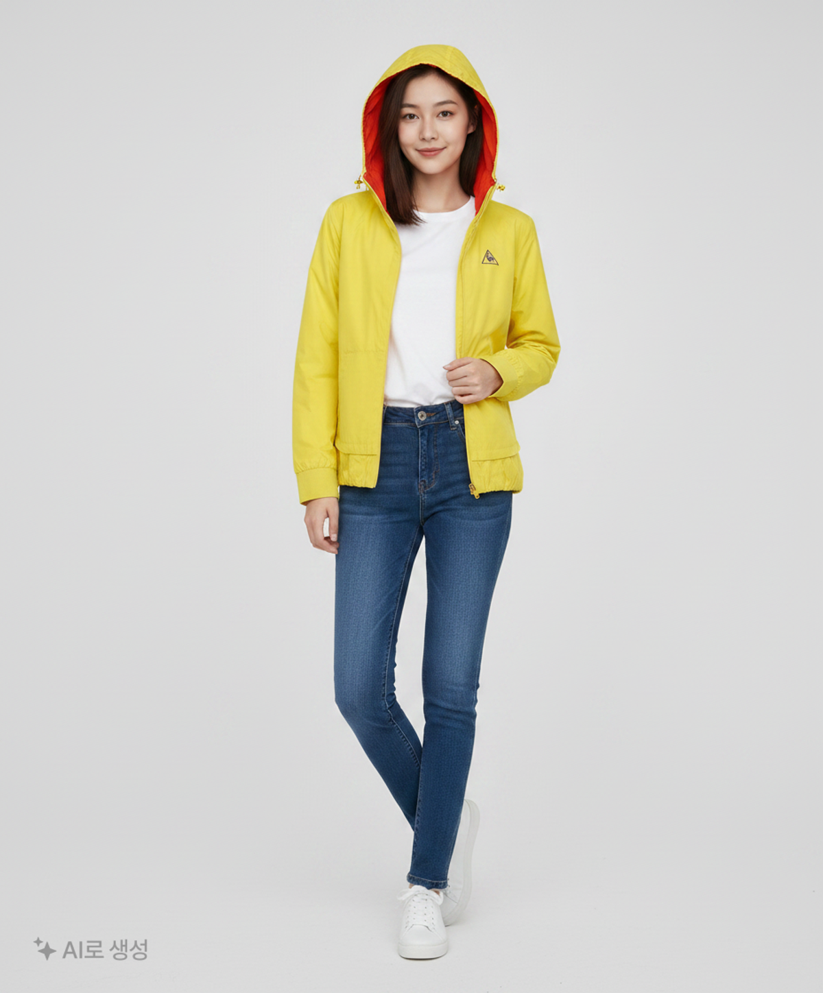 르꼬끄 스포르티브(LE COQ SPORTIF) 나일론/코치 재킷 90
