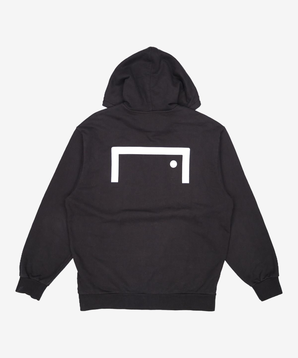 골스튜디오(GOALSTUDIO) GOALPOST LOGO HOODIE - BLACK L