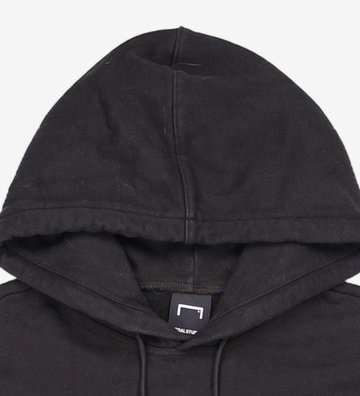 골스튜디오(GOALSTUDIO) GOALPOST LOGO HOODIE - BLACK L