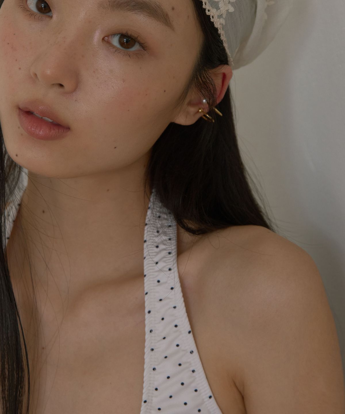 어거스트웨이브(AUGUSTWAVE) Vanilla Dot Two-Piece