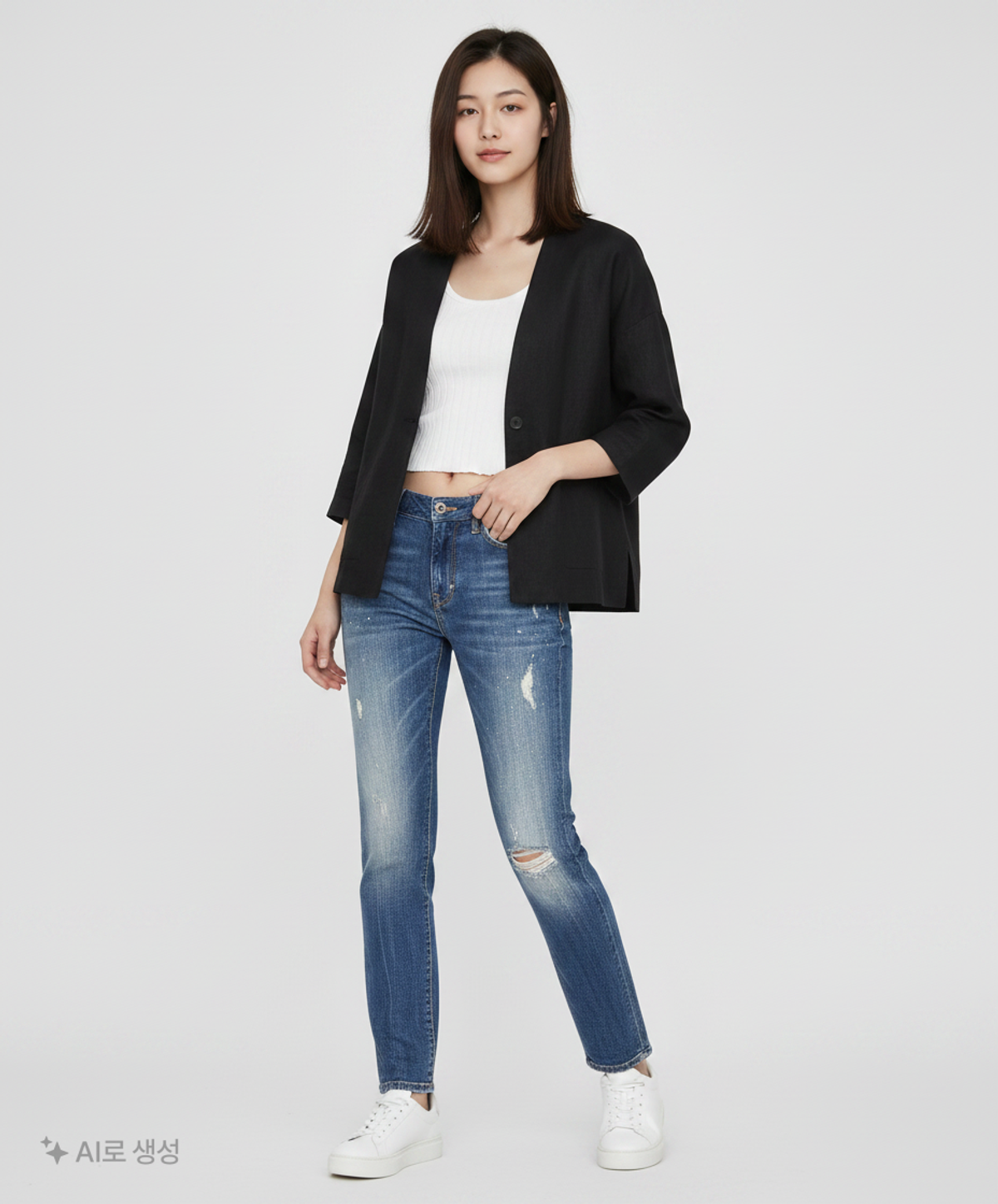디스퀘어드2(DSQUARED2) 청/데님 팬츠 44