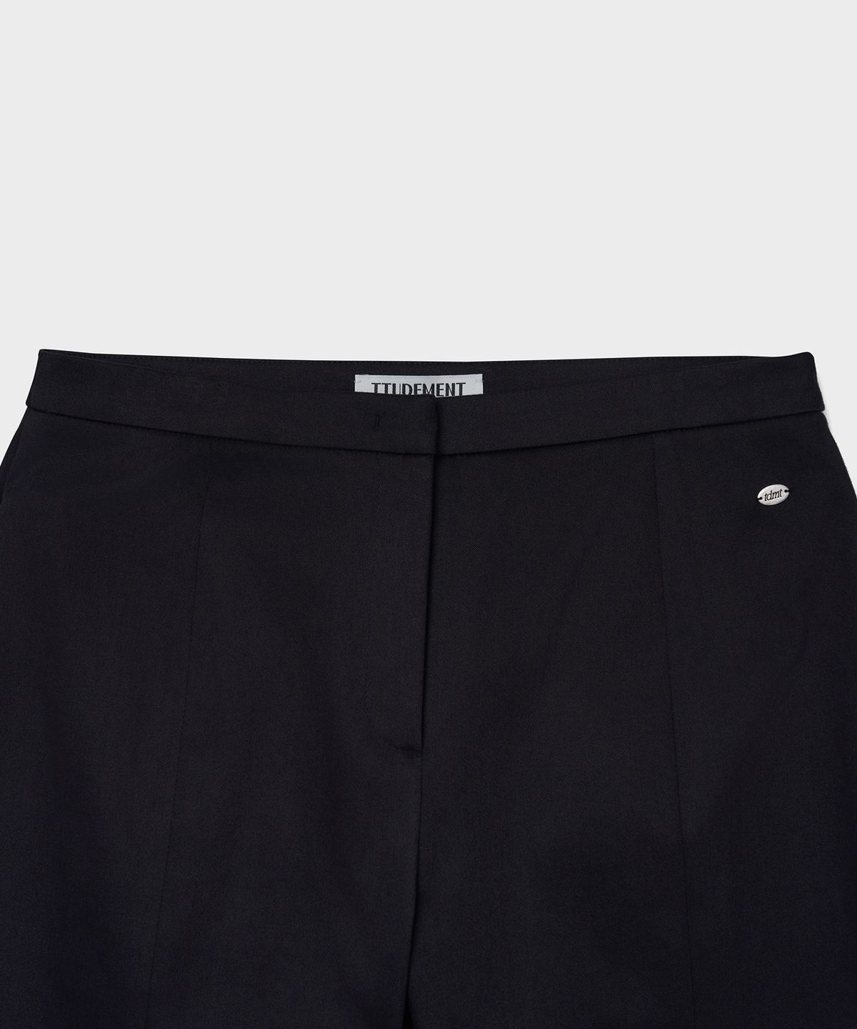 튜드먼트(TTUDEMENT) COTTON SABRINA PANTS_BLACK