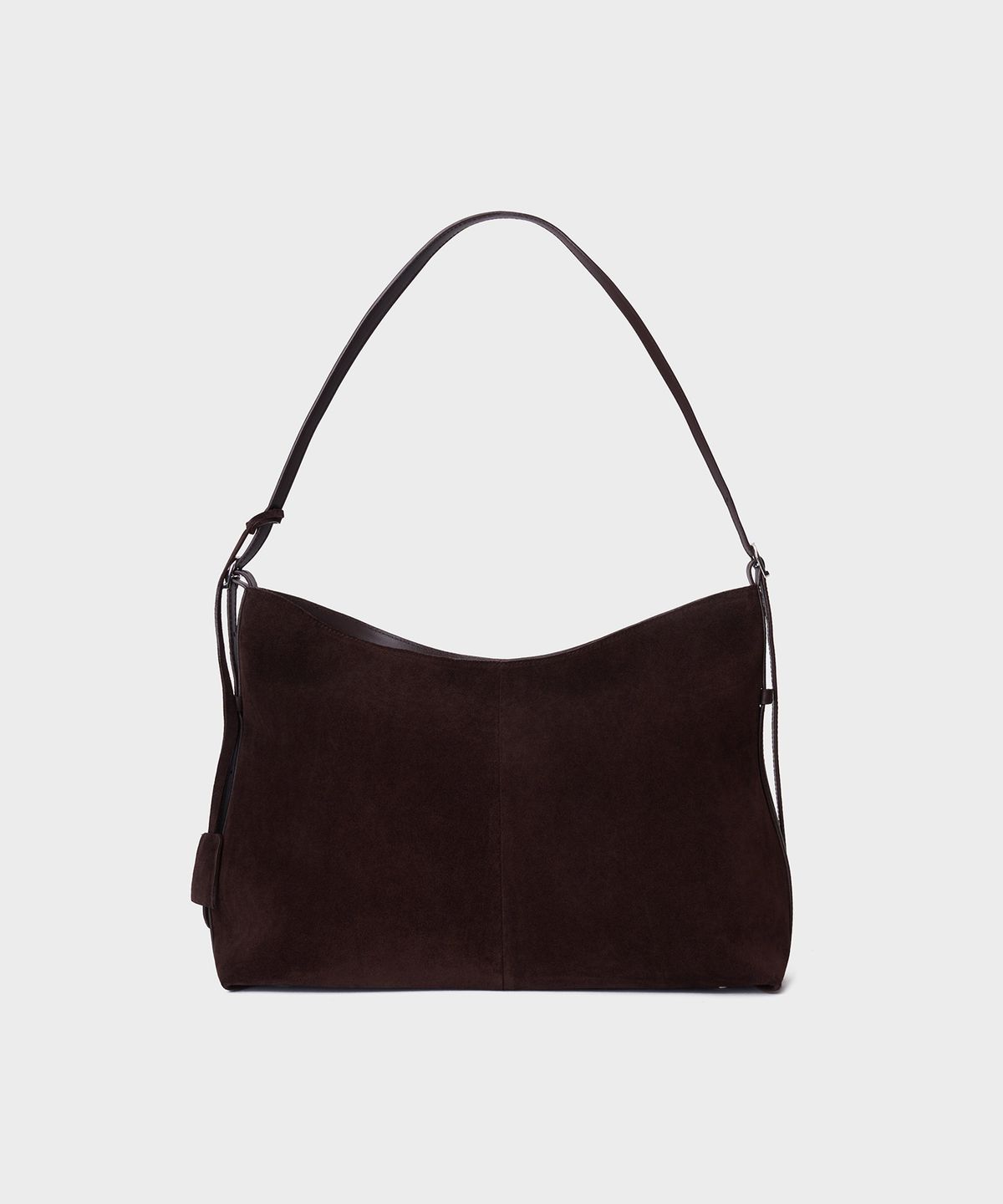 튜드먼트(TTUDEMENT) SUEDE HOBO BAG_BROWN