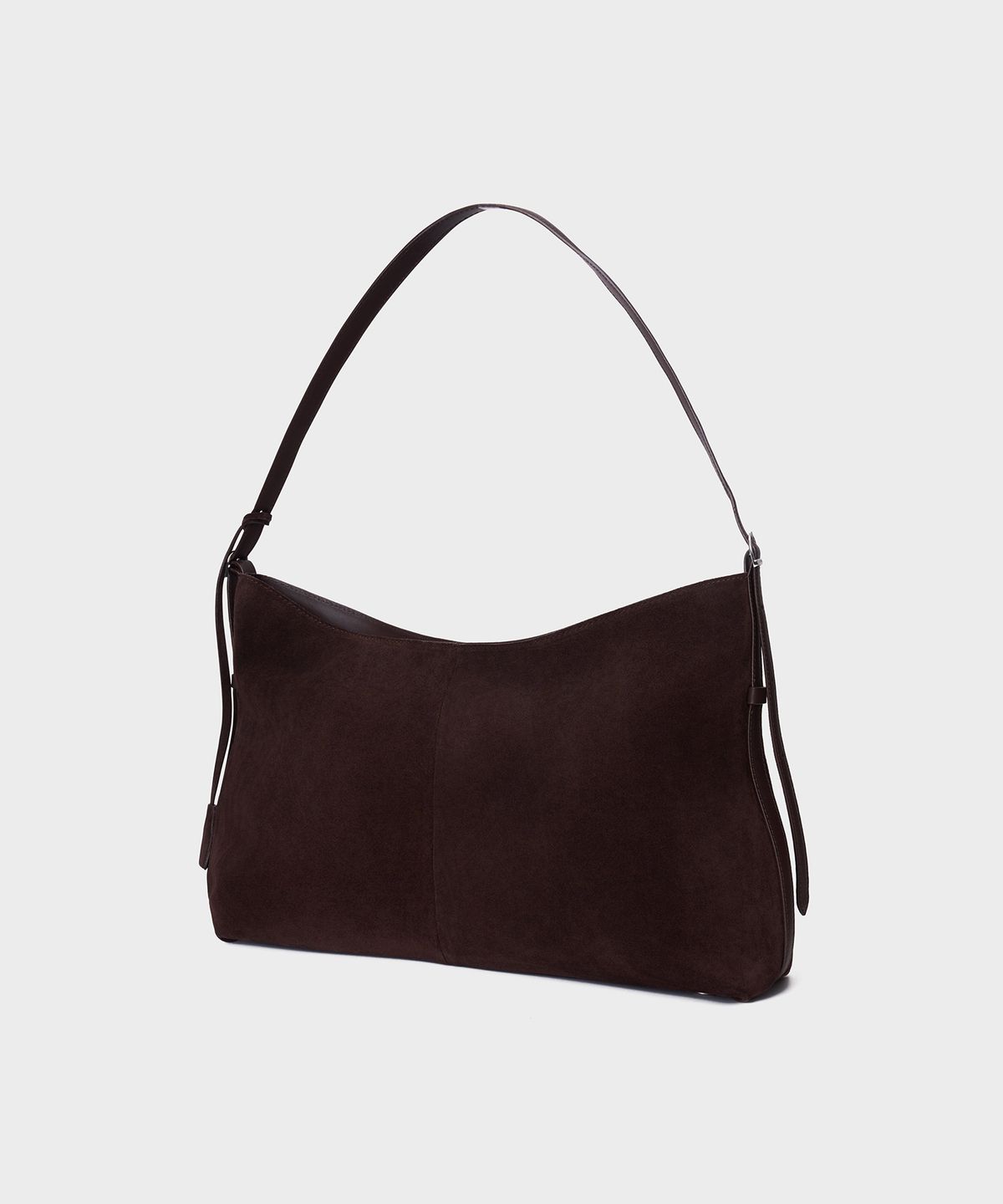 튜드먼트(TTUDEMENT) SUEDE HOBO BAG_BROWN
