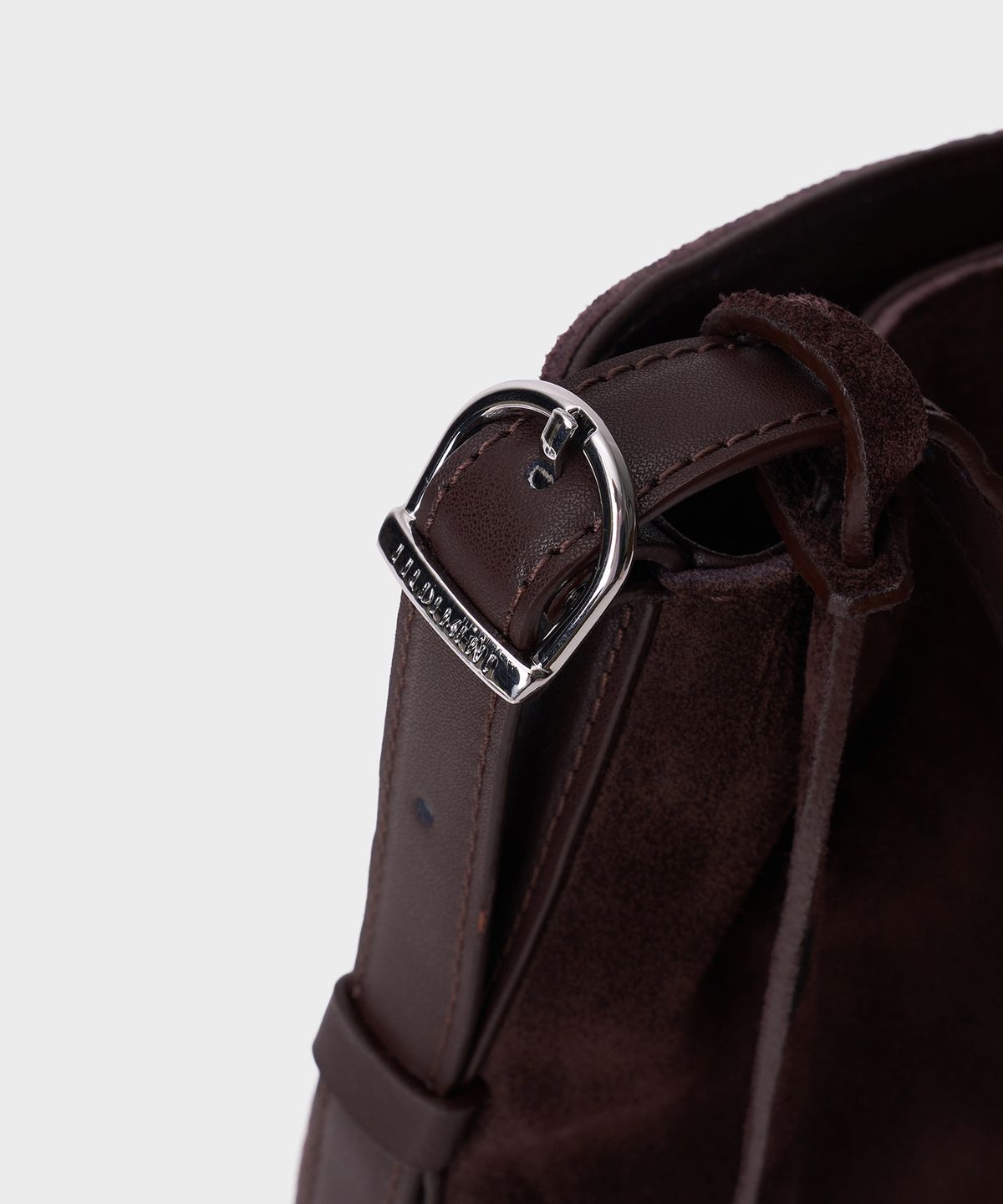 튜드먼트(TTUDEMENT) SUEDE HOBO BAG_BROWN