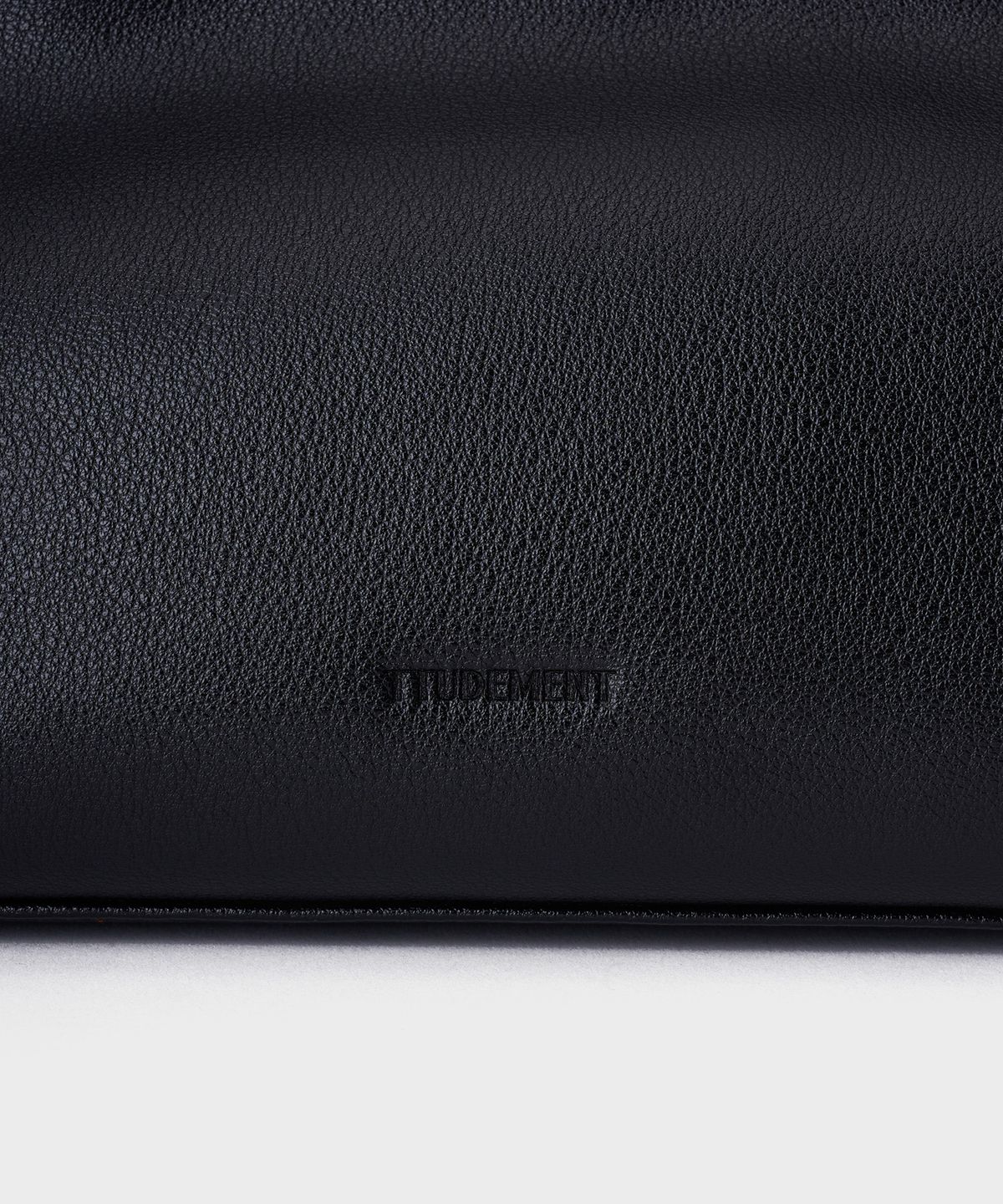 튜드먼트(TTUDEMENT) LONG HANDLE SHOULDER BAG_BLACK