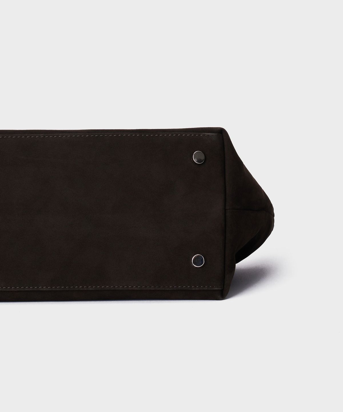 튜드먼트(TTUDEMENT) LONG HANDLE SHOULDER BAG_DARK BROWN