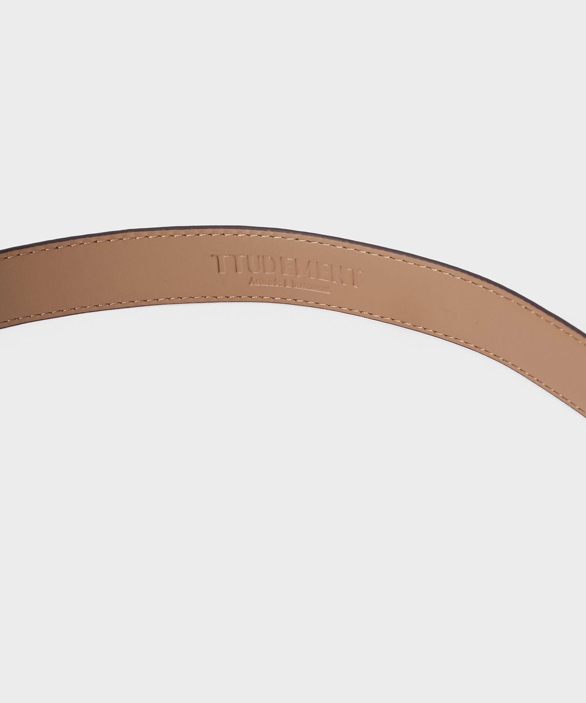 튜드먼트(TTUDEMENT) CLASSIC LEATHER BELT_BLACK