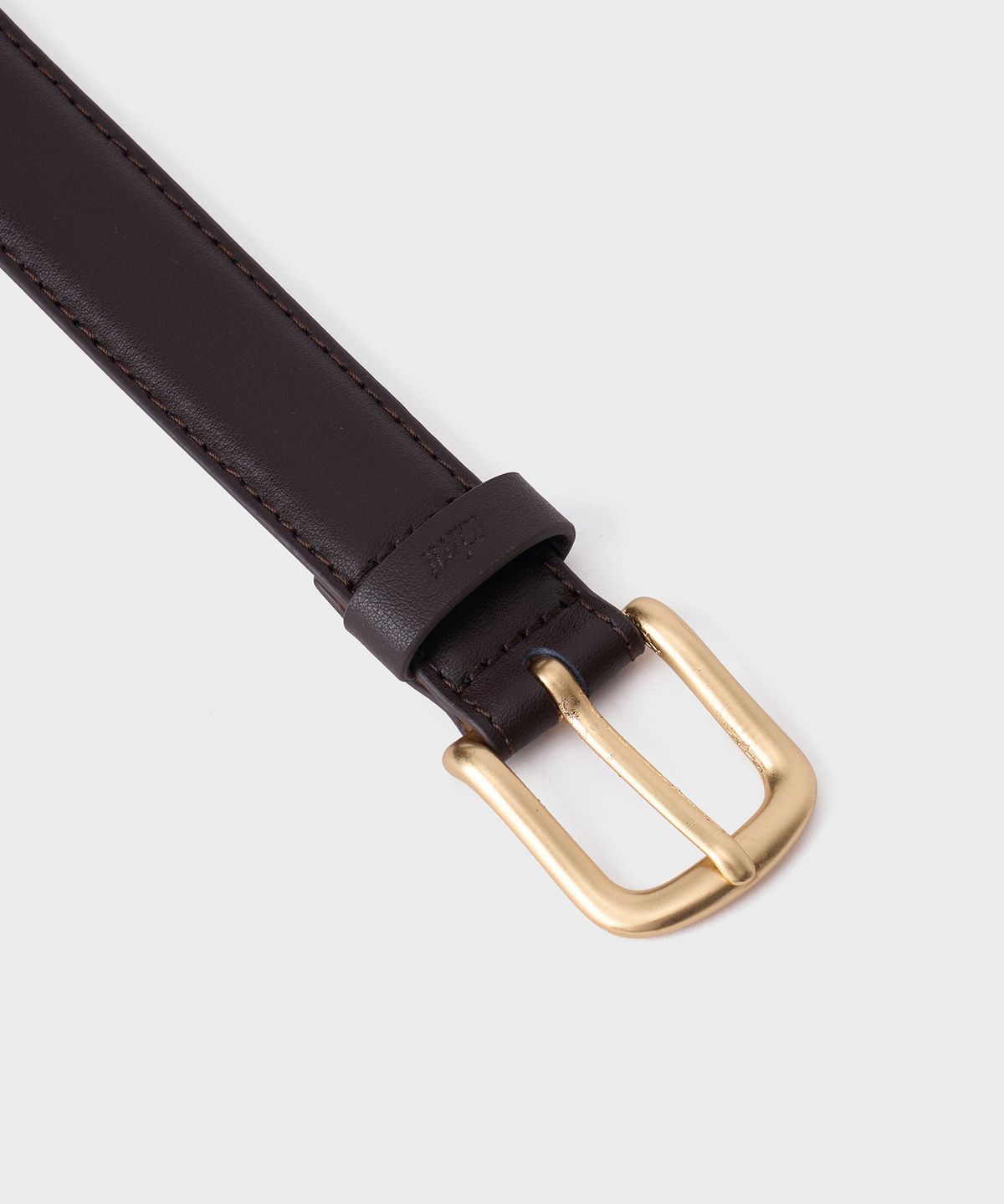 튜드먼트(TTUDEMENT) CLASSIC LEATHER BELT_BROWN