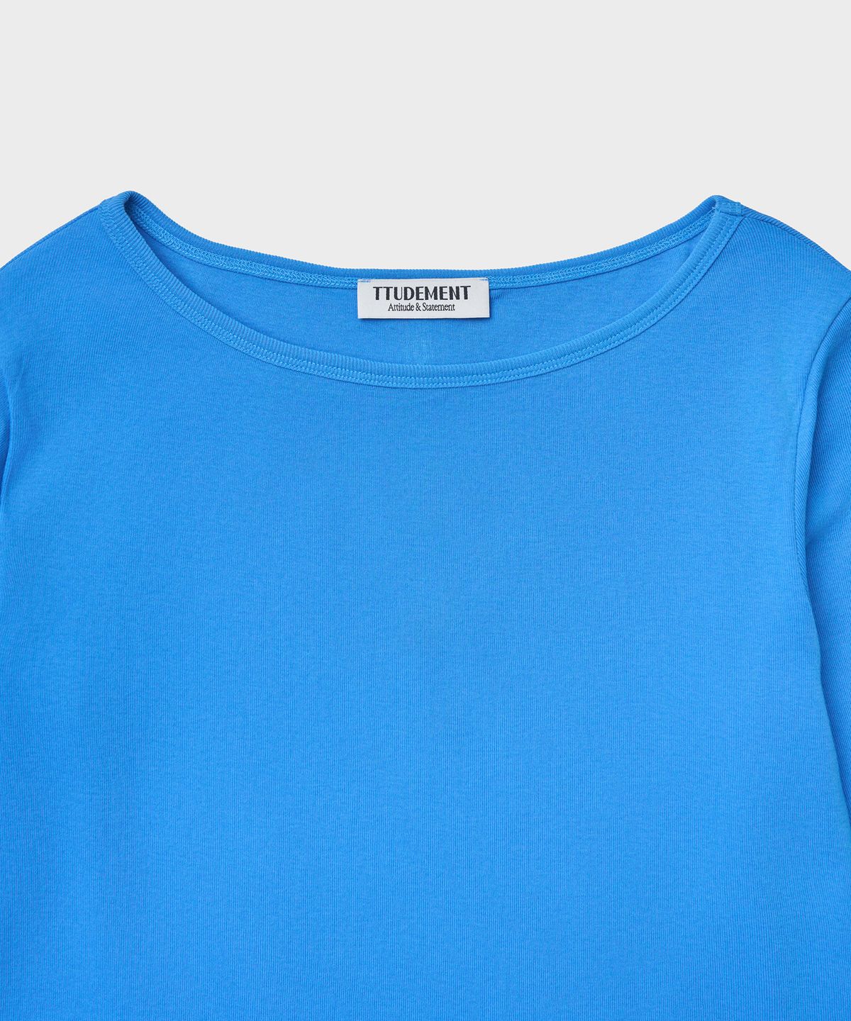 튜드먼트(TTUDEMENT) 50s LONG SLEEVE T-SHIRT_BLUE