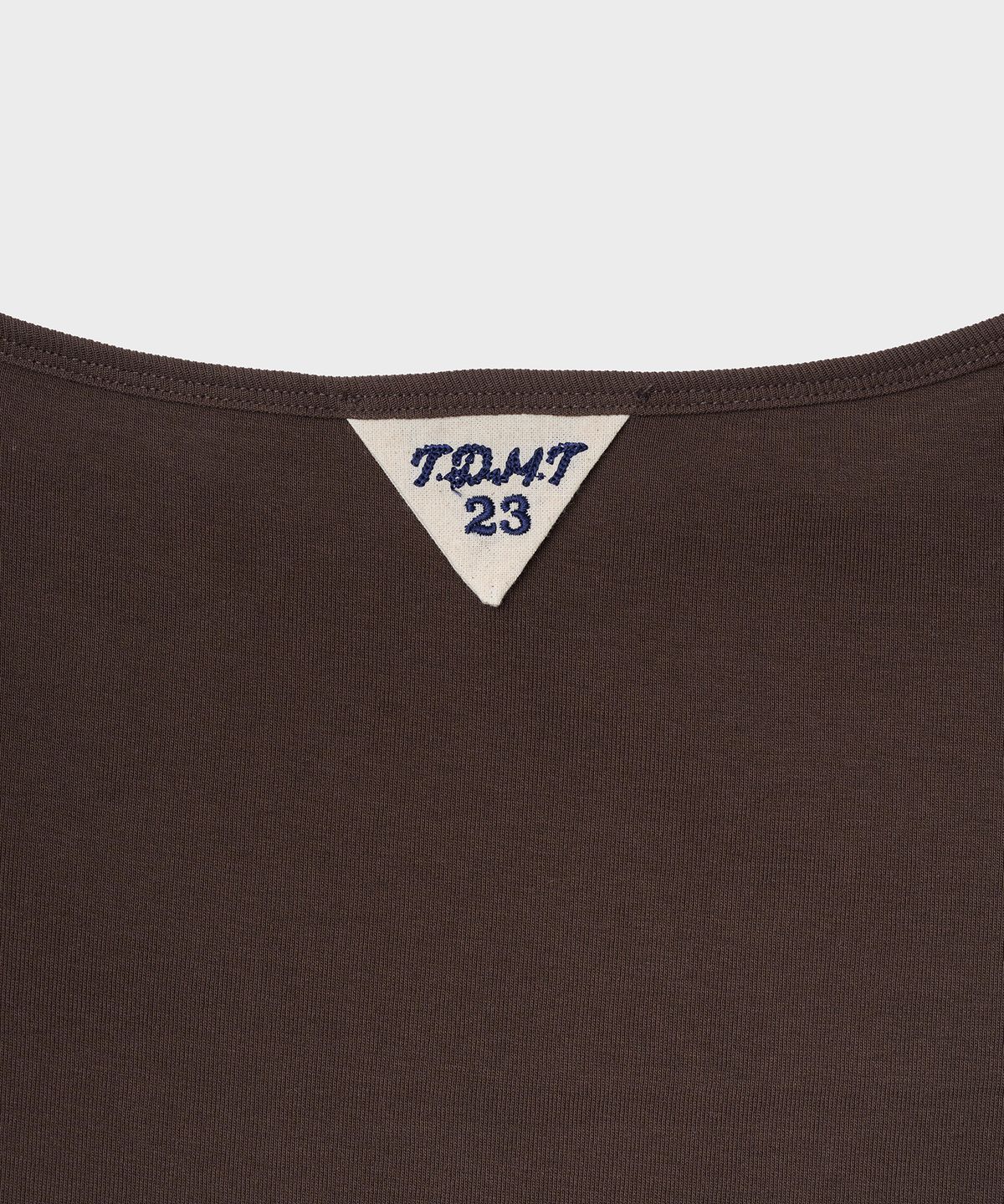 튜드먼트(TTUDEMENT) 50s LONG SLEEVE T-SHIRT_BROWN