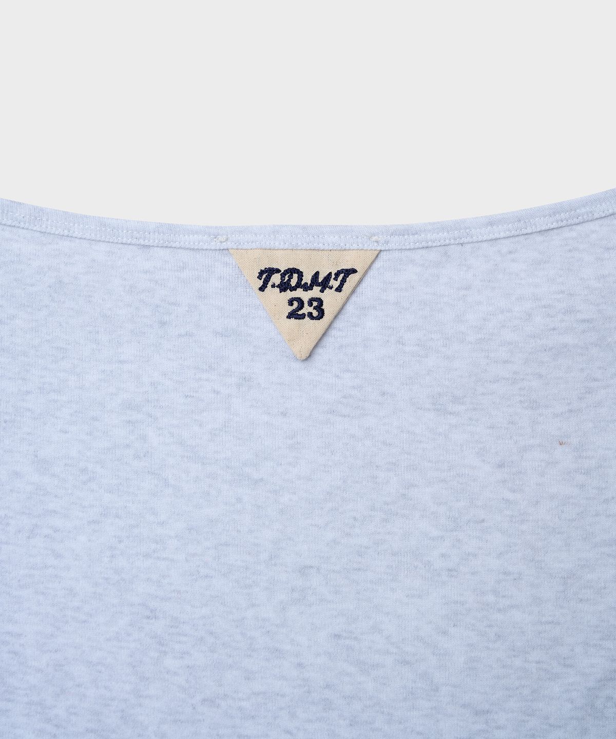 튜드먼트(TTUDEMENT) 50s LONG SLEEVE T-SHIRT_MELANGE GREY