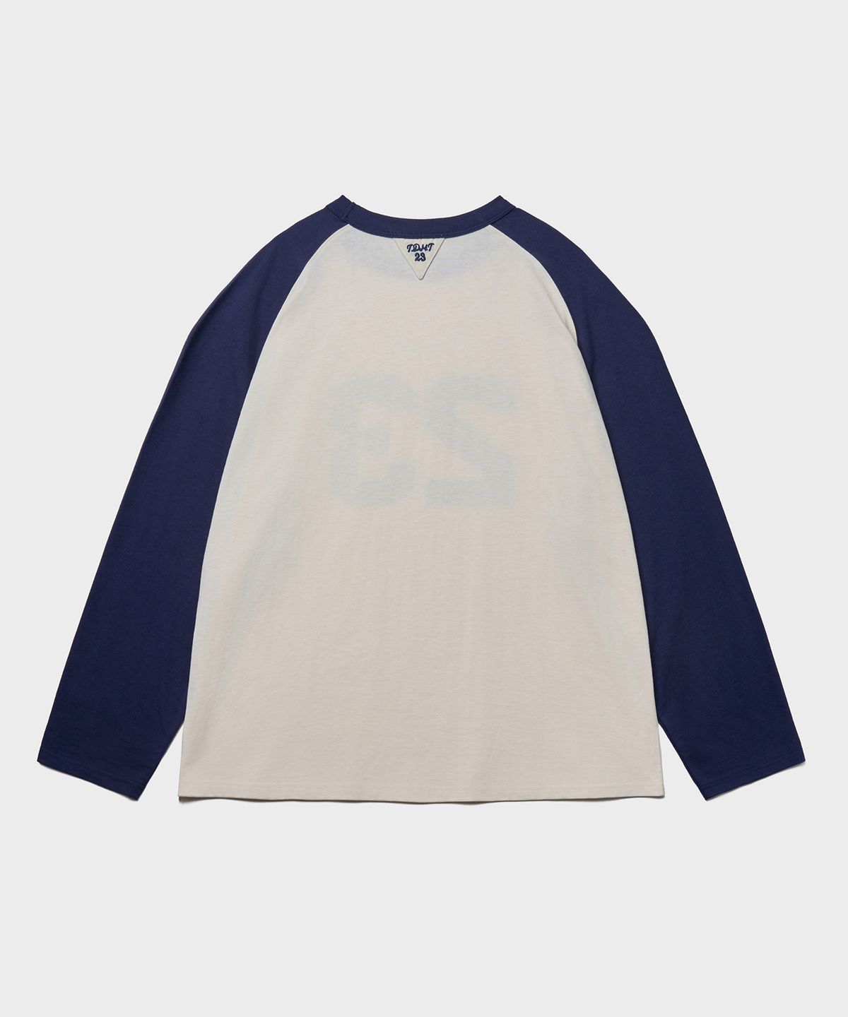 튜드먼트(TTUDEMENT) 50s RAGLAN GRAPHIC T-SHIRT_NAVY