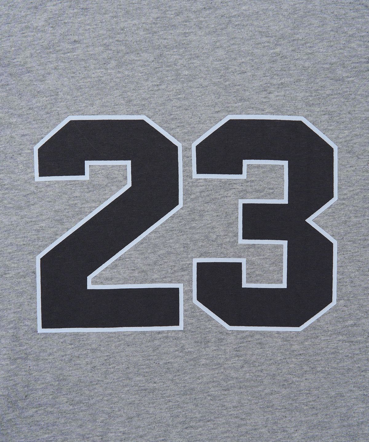 튜드먼트(TTUDEMENT) 50s RAGLAN GRAPHIC T-SHIRT_CHARCOAL