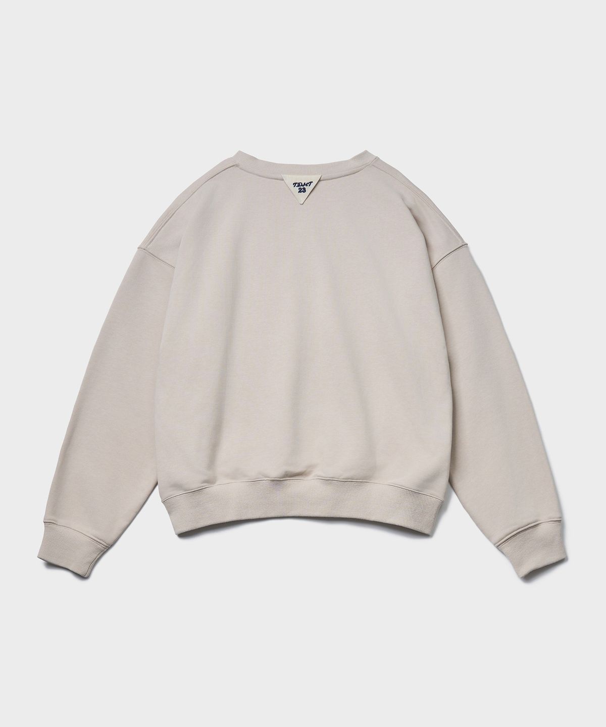 튜드먼트(TTUDEMENT) 50s V-NECK SWEATSHIRT_BEIGE