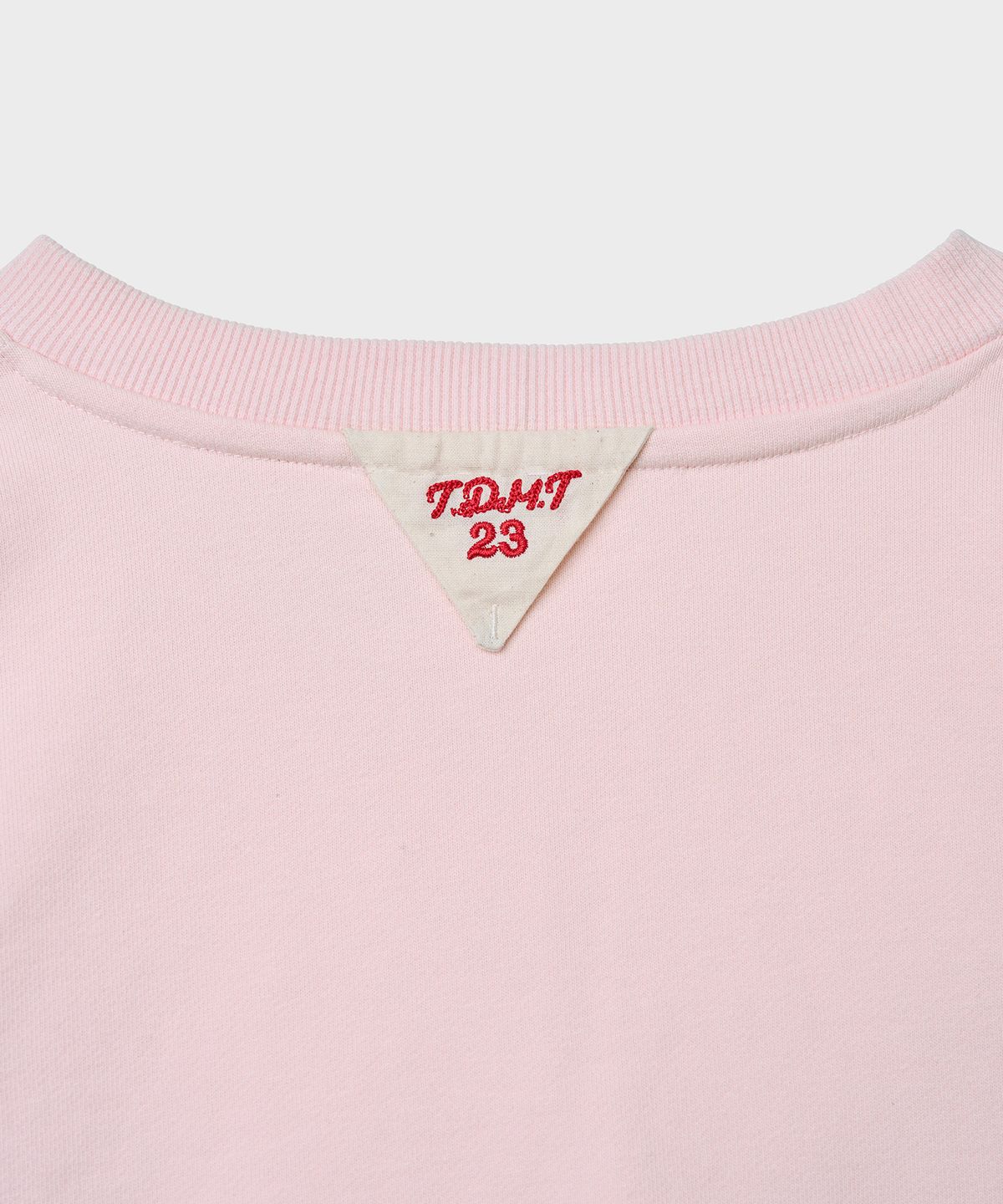 튜드먼트(TTUDEMENT) 50s V-NECK SWEATSHIRT_LIGHT PINK