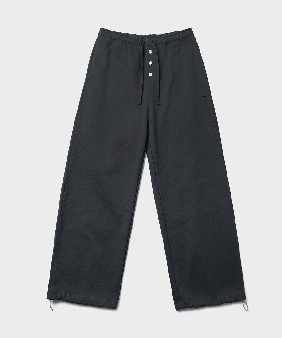 튜드먼트(TTUDEMENT) TT LOGO SWEATPANTS_CHARCOAL