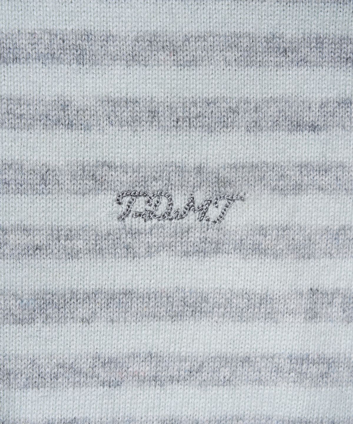 튜드먼트(TTUDEMENT) ESSENTIAL CASH BLEND STRIPE KNIT_MINT