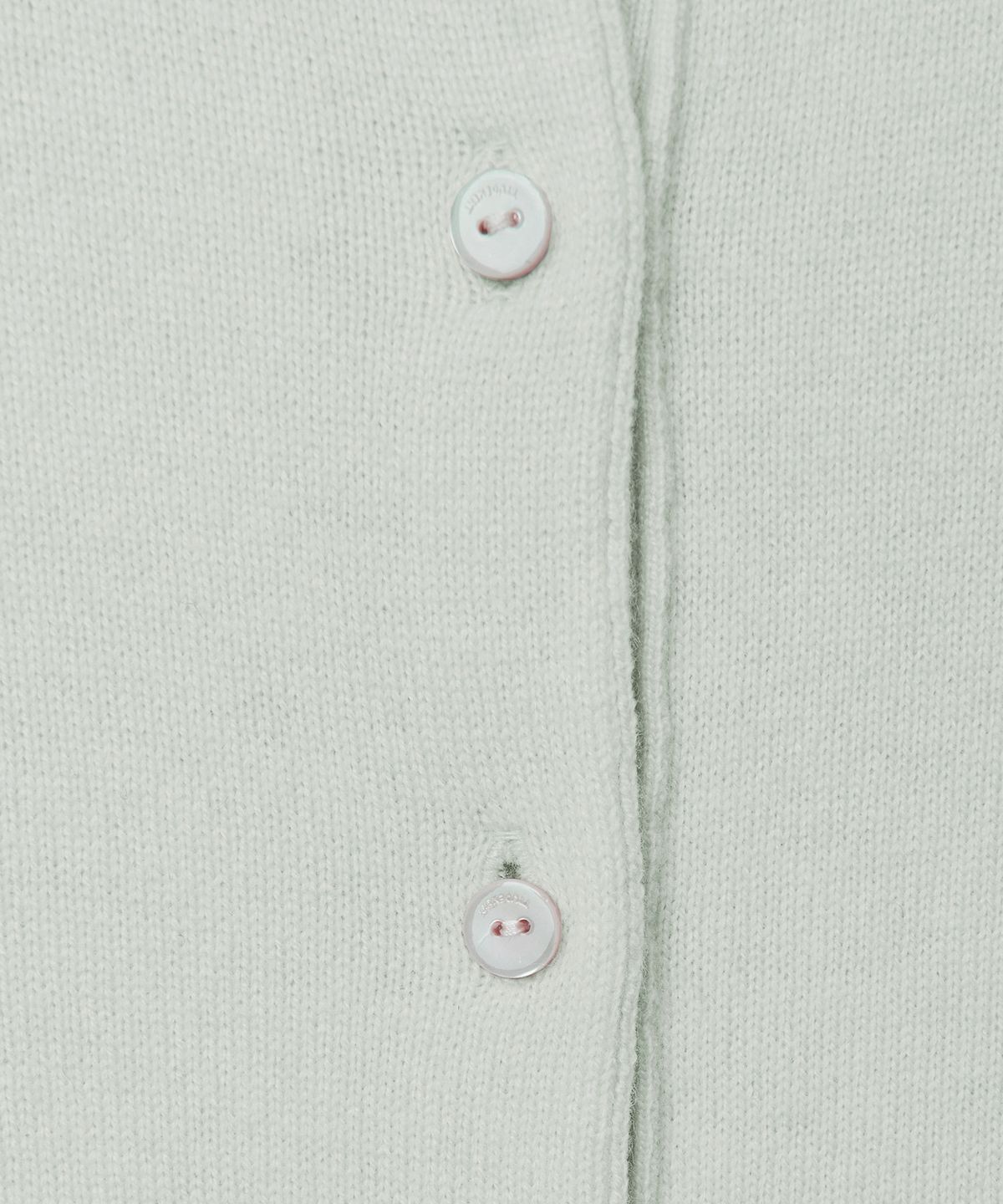 튜드먼트(TTUDEMENT) ESSENTIAL CASH BLEND HENLEY NECK KNIT_MINT