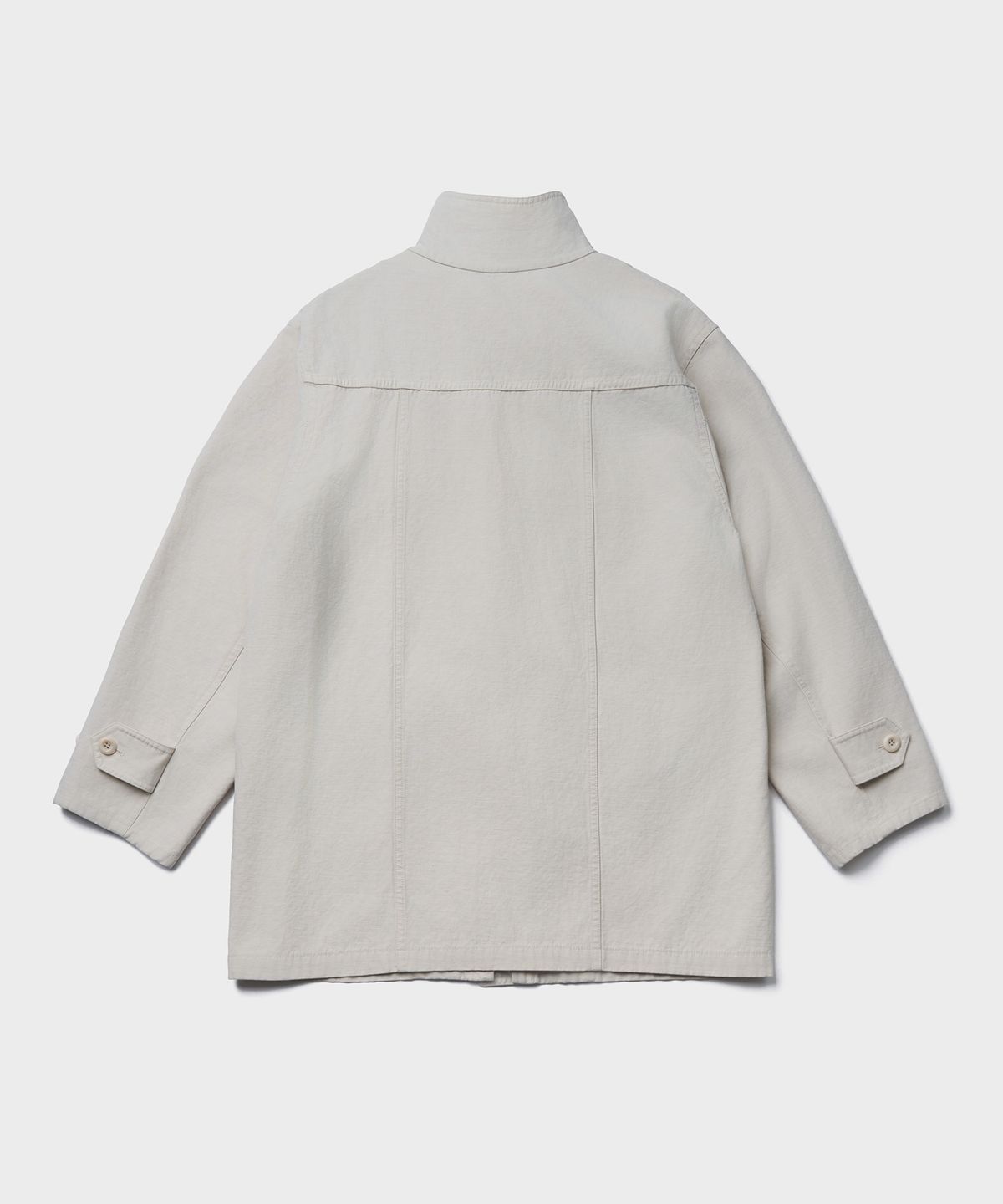 튜드먼트(TTUDEMENT) WASHED COTTON WORK JACKET_BEIGE