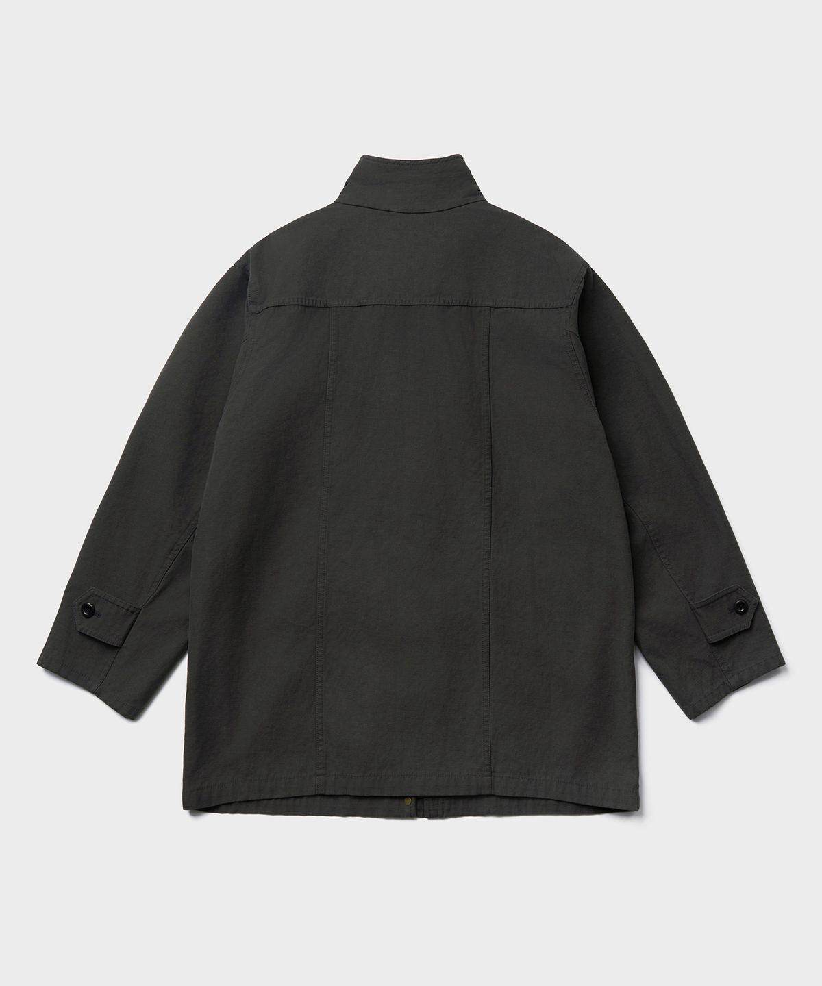 튜드먼트(TTUDEMENT) WASHED COTTON WORK JACKET_CHARCOAL