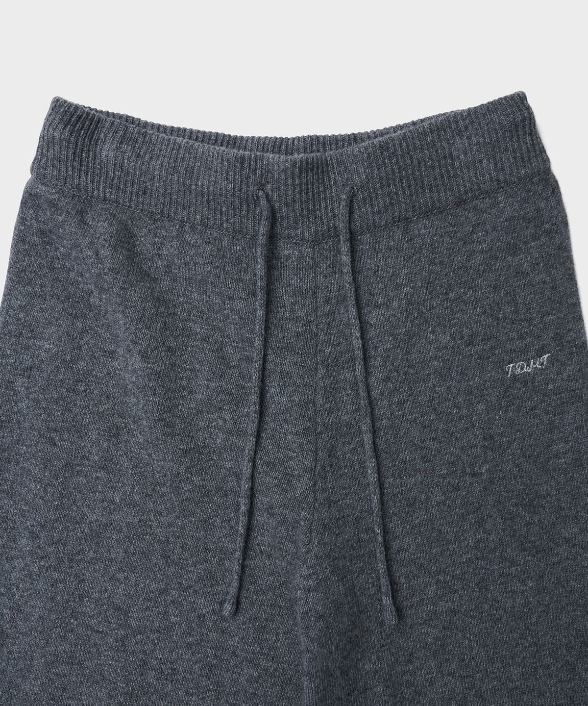튜드먼트(TTUDEMENT) WIDE KNIT PANTS_GREY