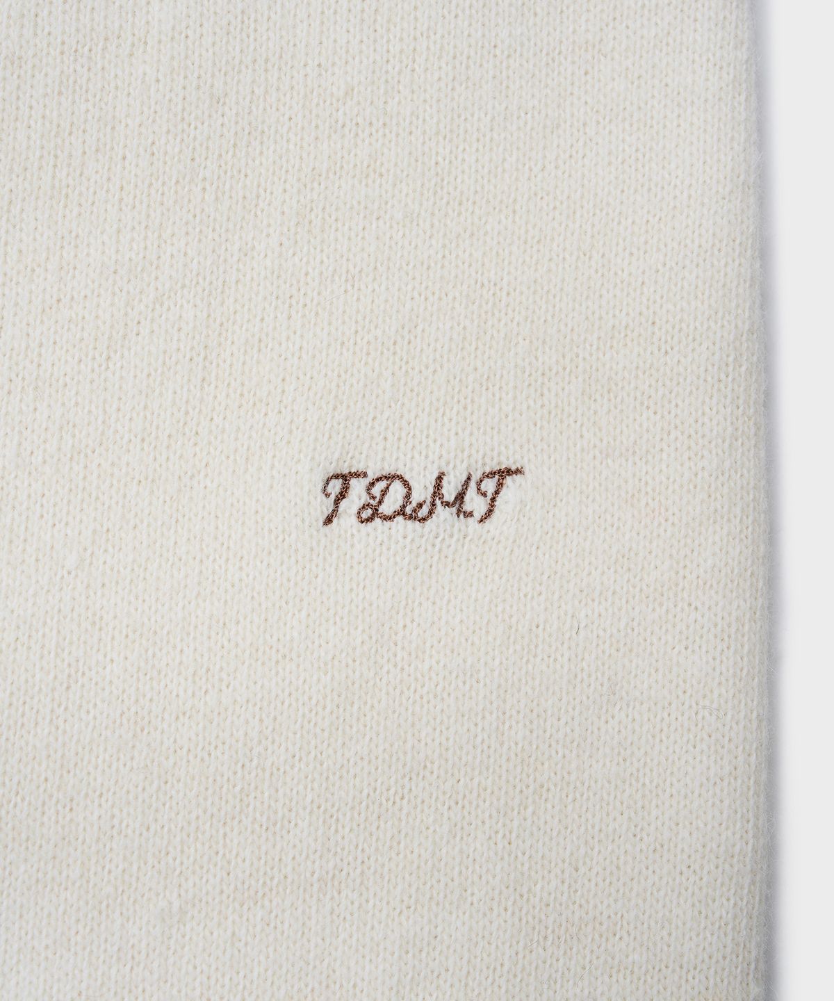 튜드먼트(TTUDEMENT) WIDE KNIT PANTS_IVORY