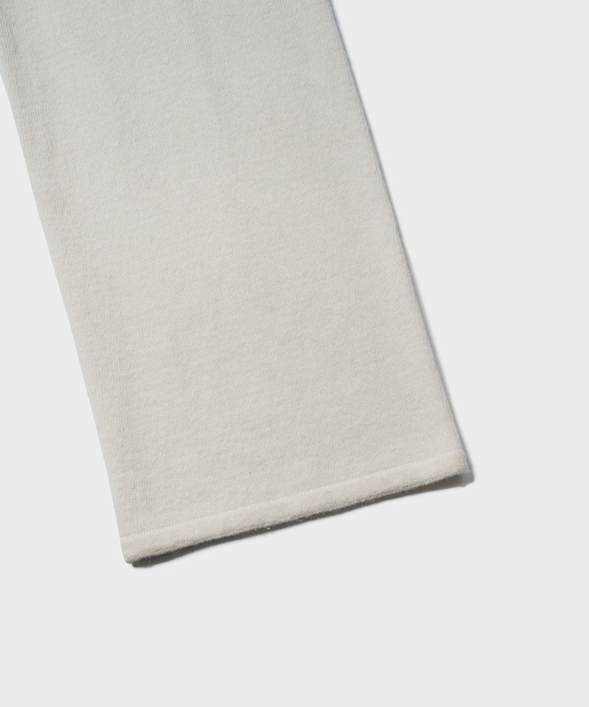 튜드먼트(TTUDEMENT) WIDE KNIT PANTS_IVORY