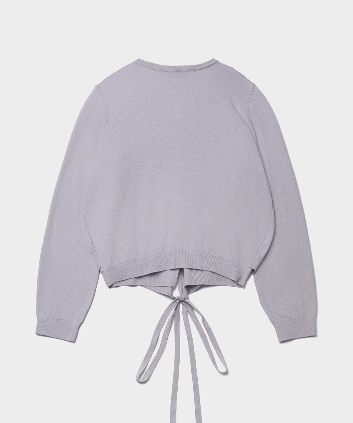 튜드먼트(TTUDEMENT) WRAP LAYERED CARDIGAN_LAVENDER