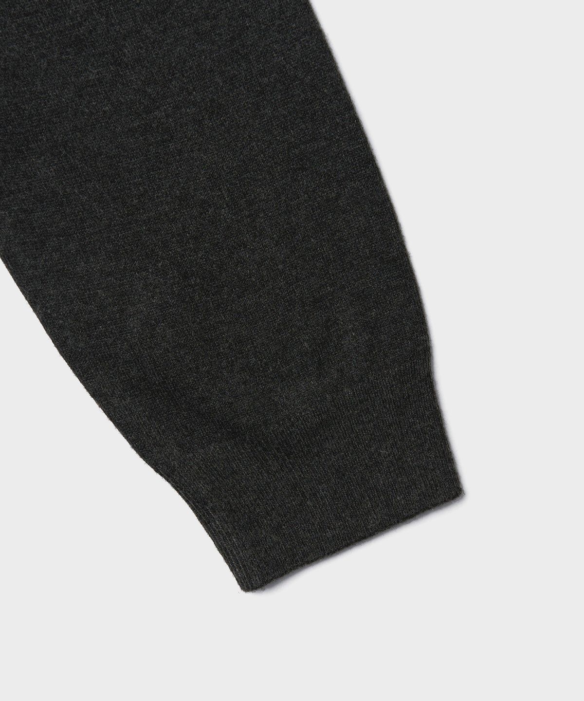 튜드먼트(TTUDEMENT) WRAP LAYERED CARDIGAN_CHARCOAL